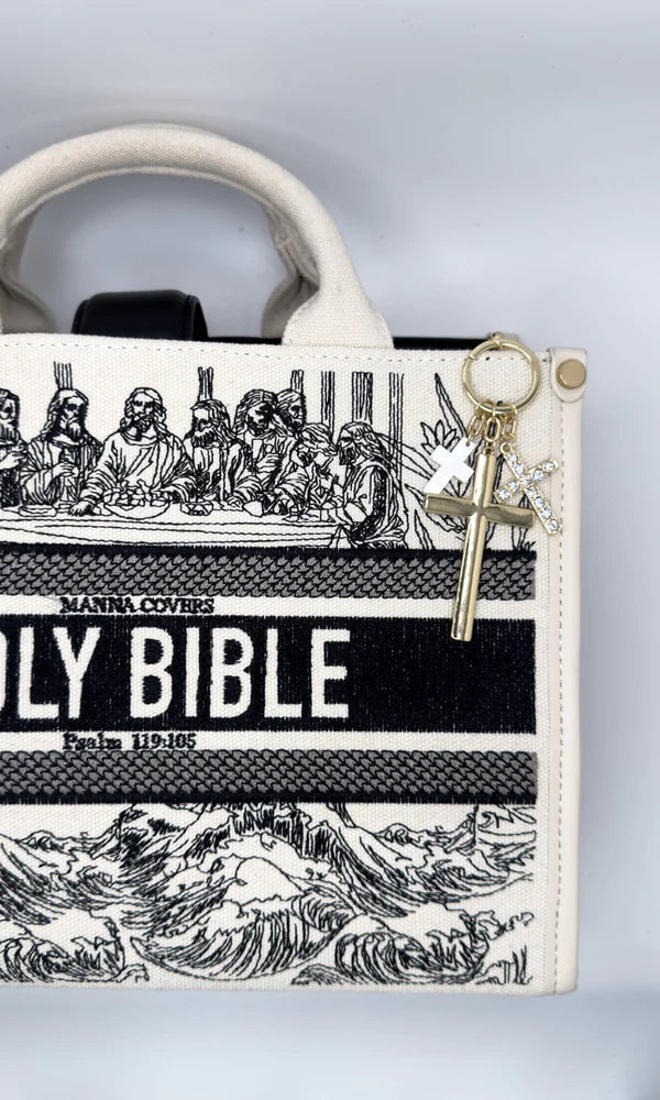 Three Crosses (Bag Charm)